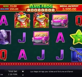 Elvis Frog in Vegas